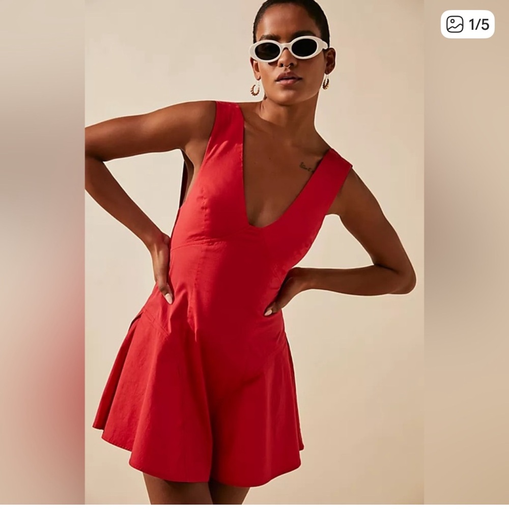 Free People Eye Catching Mini Dress